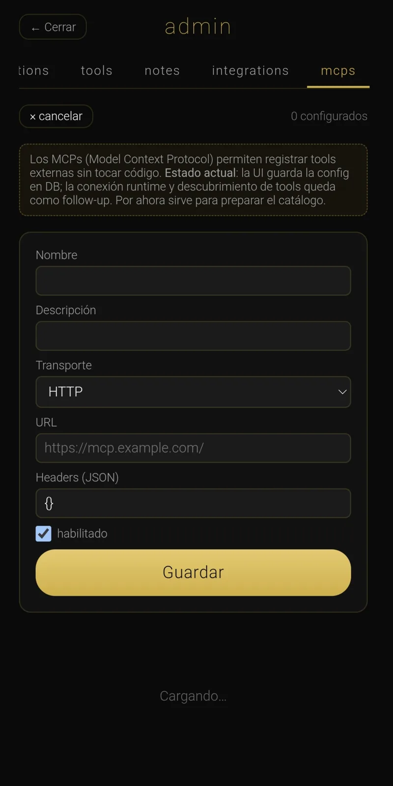 Extensible via MCP: register external tool servers without touching code.